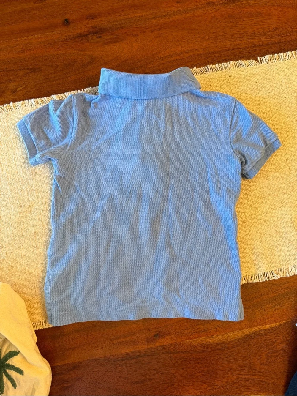 Ralph Lauren Light Blue Polo with Yellow Pony